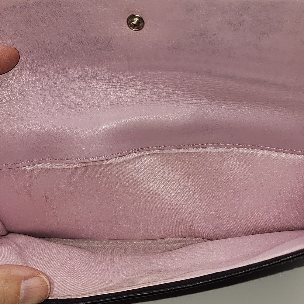 Elegant Coach Black/lavender Leather Women's Bag - Picture 7 of 13